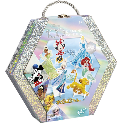 Totum Disney 100 diamond paint knutselset jubileumeditie