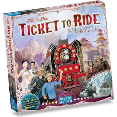 Ticket to Ride Asia - Uitbreiding