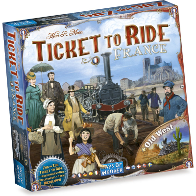 Ticket to Ride France & Old West - Uitbreiding