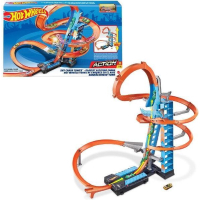 Hot Wheels Action - Wolkenkrabber Crash Speelset