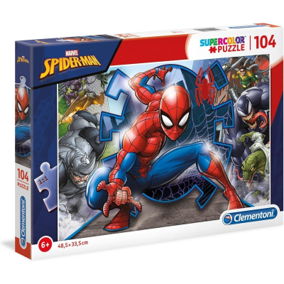 Kinderpuzzels - Spider-Man 104 stukjes