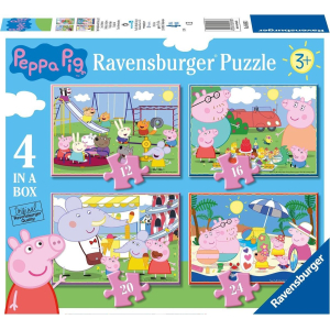 Ravensburger Peppa Pig - Puzzel - 4in1box