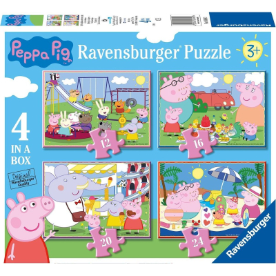 Ravensburger Peppa Pig - Puzzel - 4in1box