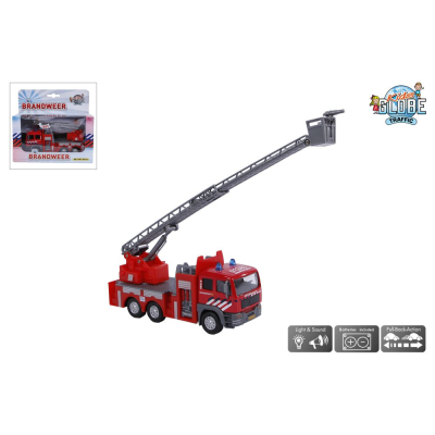 Kids Globe Brandweer Ladderwagen