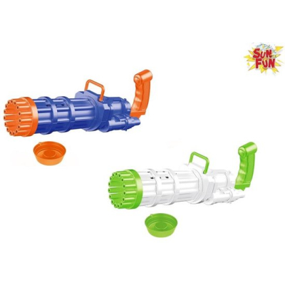 Sun Fun Bellenblaaspistool 19cm met bellenblaas