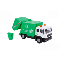 Kids Globe vuilniswagen die cast licht en geluid 