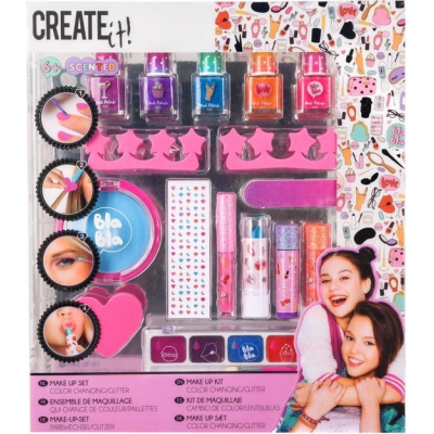 Create It! Make-up Set Scented 16-delig