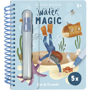 Little Dutch watertekenboek Water magic Jim & Friends 