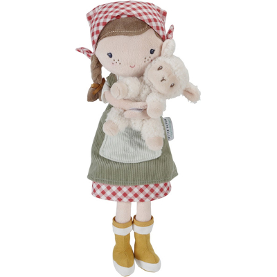 Little Dutch - Little Farm - Knuffelpop Rosa met schaap