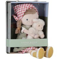 Little Dutch - Little Farm - Knuffelpop Rosa met schaap