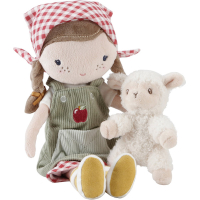 Little Dutch - Little Farm - Knuffelpop Rosa met schaap