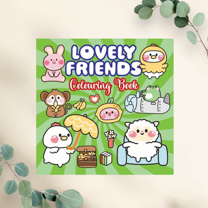 Lovely Friends kleurboek