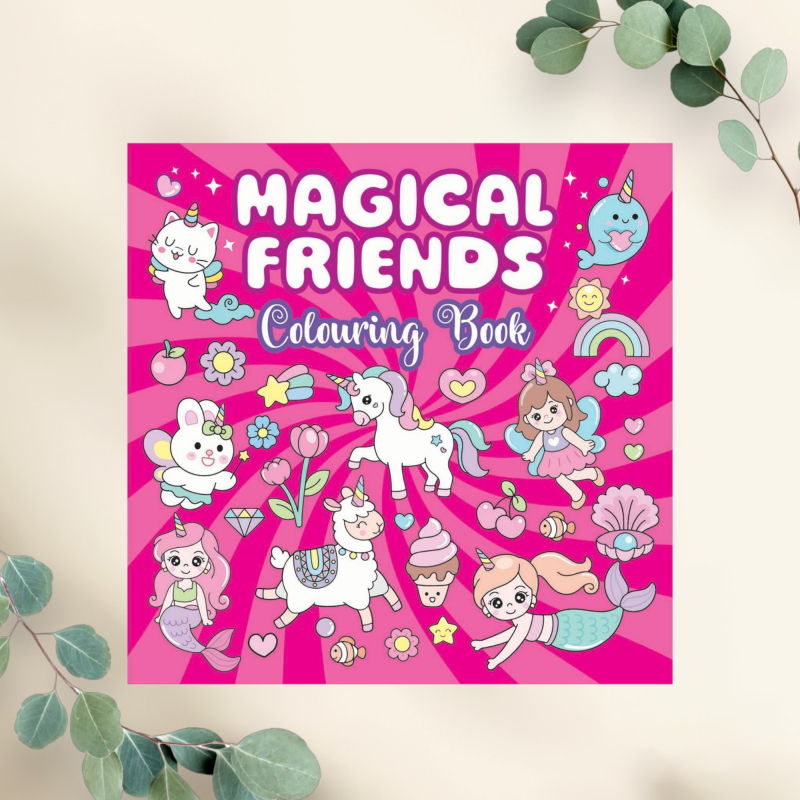 Magical Friends kleurboek