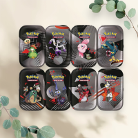 Scarlet & Violet Black Bolt & White Flare Mini Tin Display - Pokémon
