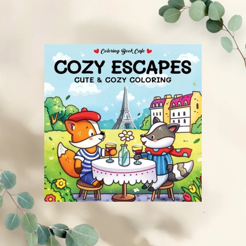 Cozy Escapes kleurboek
