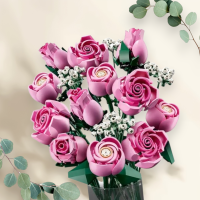 LEGO Botanicals Roze Rozenboeket - 10374