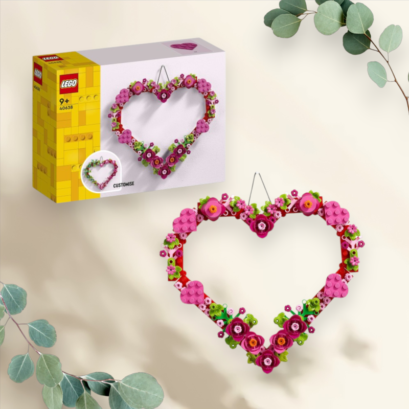 LEGO Hartvormige Versiering - 40638