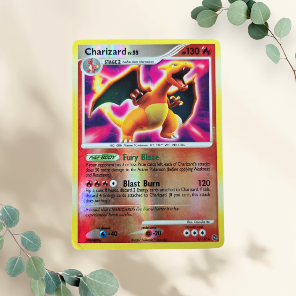 Charizard 2007 Secret Wonders DPBP#006 - Pokémon