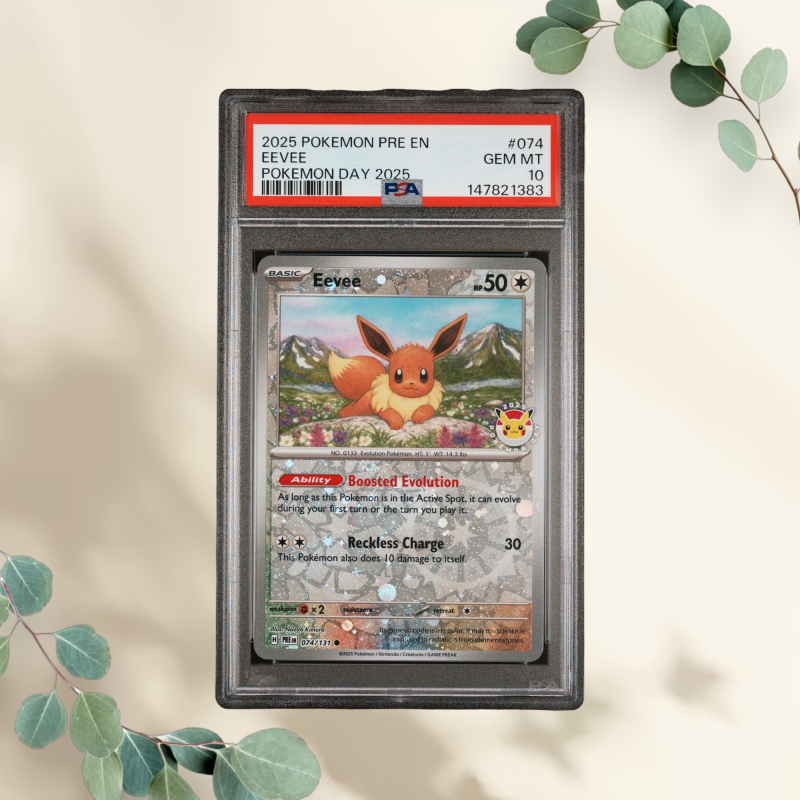 Eevee Pokemon Day 2025 Promo #074 PSA 10 - Pokémon