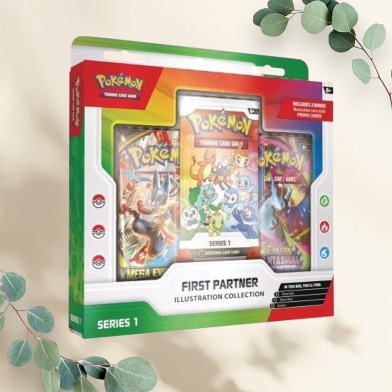 First Partner Illustration Collection Series 1 - Pokémon