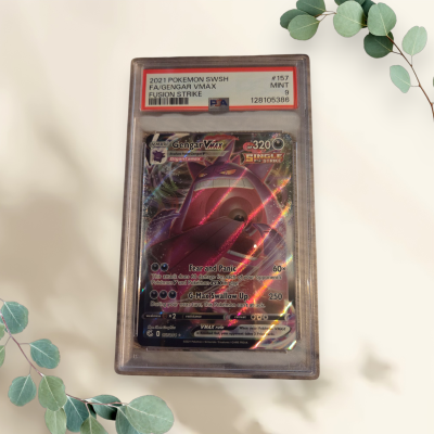 Gengar VMax 2021 Fusion Strike PSA 9 - Pokémon