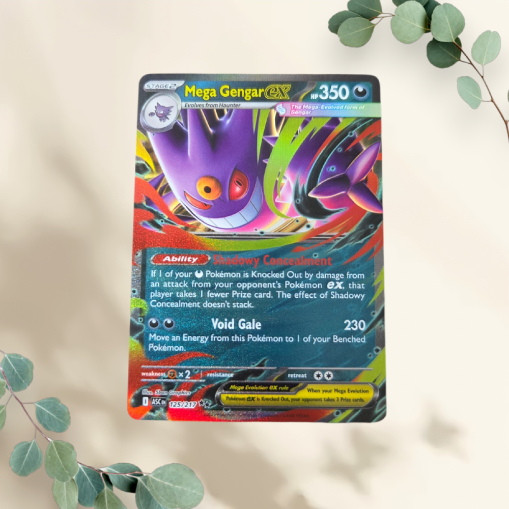 Mega Gengar EX 2026 Ascended Heroes 125/217 - Pokémon