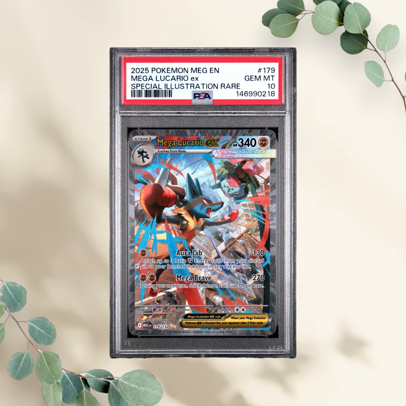 Mega Lucario 2025 Mega Evolution #179 PSA 10 - Pokémon