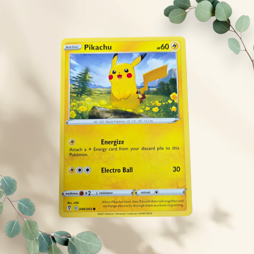Pikachu 2021 Evolving Skies 049/203 - Pokémon