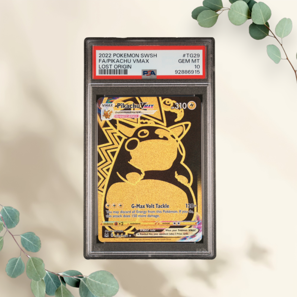 Pikachu Vmax 2022 Lost Origin #TG29 PSA 10 - Pokémon