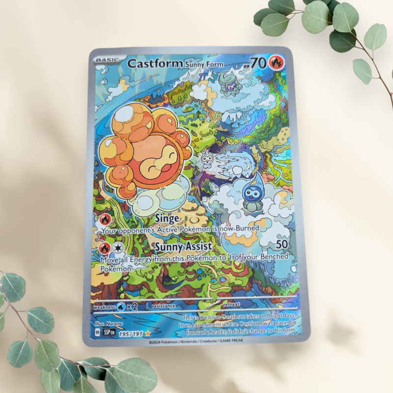 Castform 2024 Surging Sparks 195/191 - Pokémon