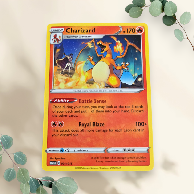 Charizard 2025 McDonalds 001/015 - Pokémon