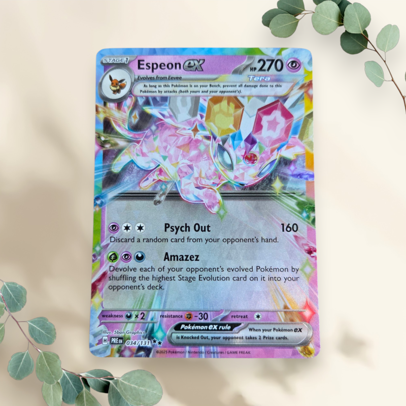 Espeon EX 2025 Prismatic Evolutions 034/131 - Pokémon