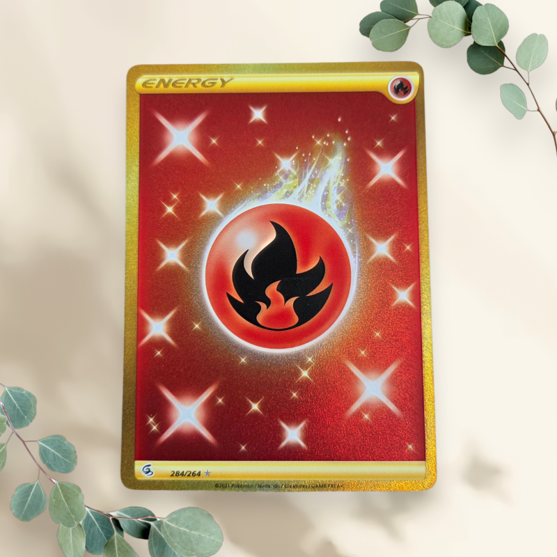 Fire Energy 2021 Fusion Strike 284/264 - Pokémon