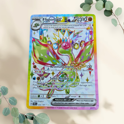 Flygon 2024 Surging Sparks 222/191 - Pokémon Flygon 2024 Surging Sparks 222/191 - Pokémon