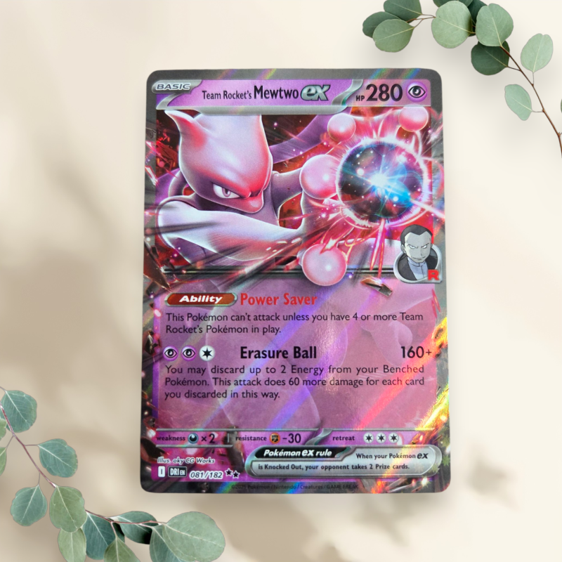 Team Rocket's Mewtwo 2025 Destined Rivals 081/182 - Pokémon