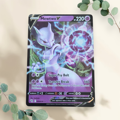Mewtwo V 2022 Go 030/078 - Pokémon Mewtwo V 2022 Go 030/078 - Pokémon
