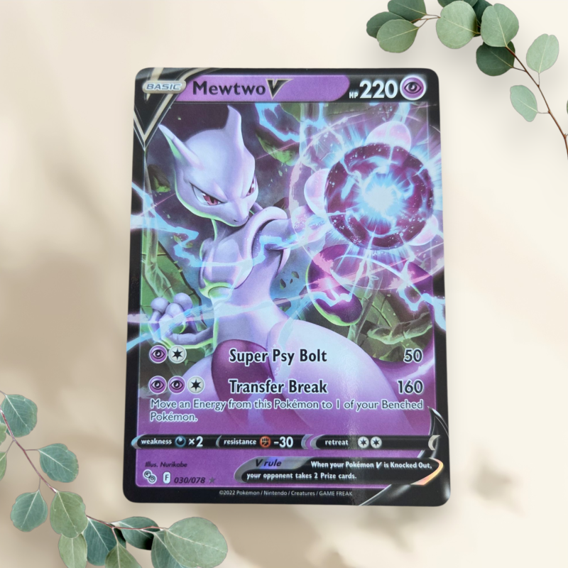 Mewtwo V 2022 Go 030/078 - Pokémon