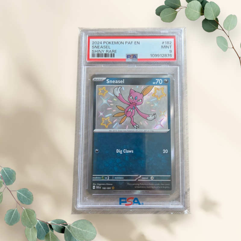 Sneasel 2024 Paldean Fates #182 PSA 9 - Pokémon