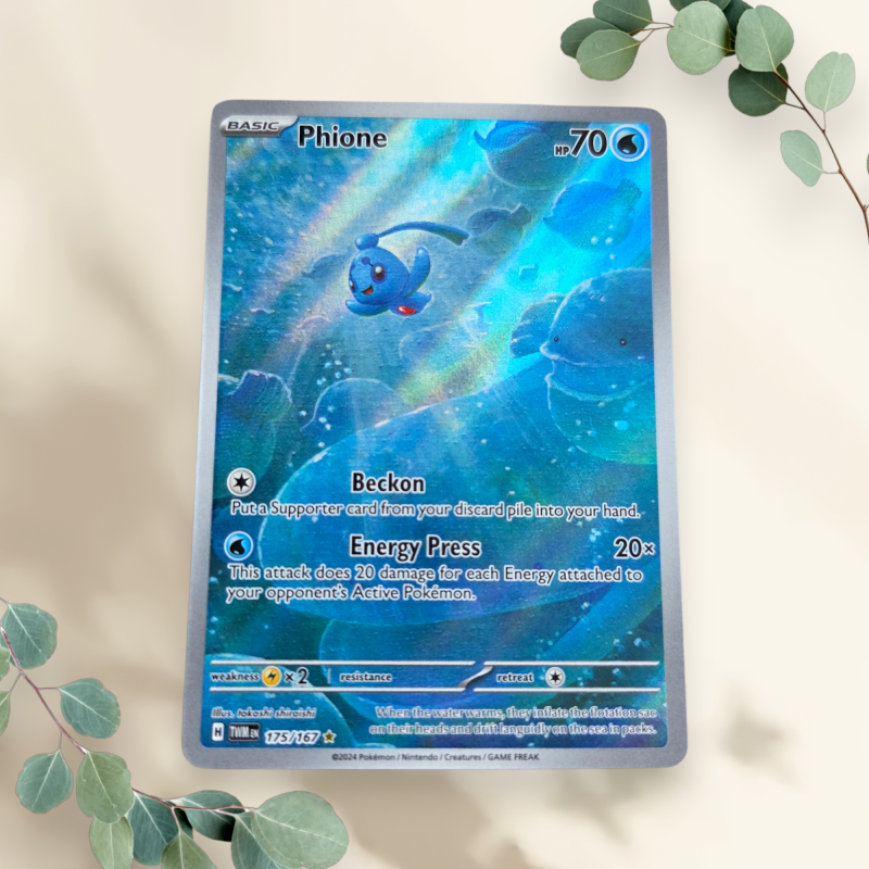 Phione 2024 Twilight Masquerade 175/167 - Pokémon