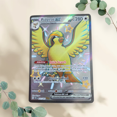 Pidgeot Ex 2024 Paldean Fates 221/091 - Pokémon Pidgeot Ex 2024 Paldean Fates 221/091 - Pokémon