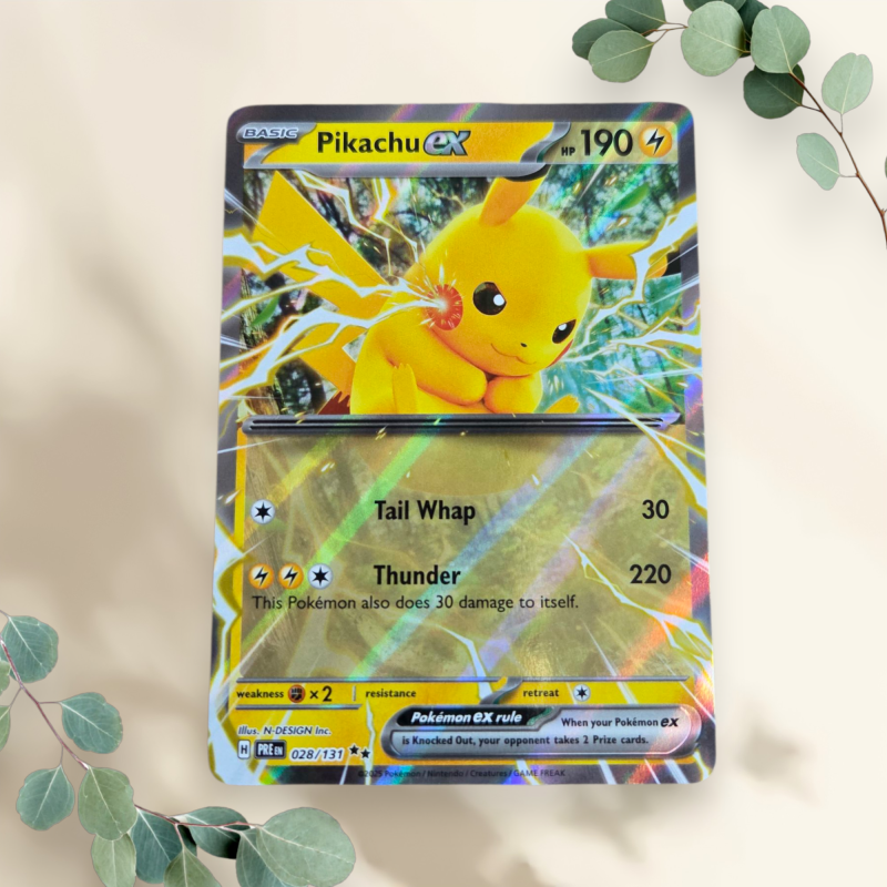 Pikachu EX 2025 Prismatic Evolutions 028/131 - Pokémon