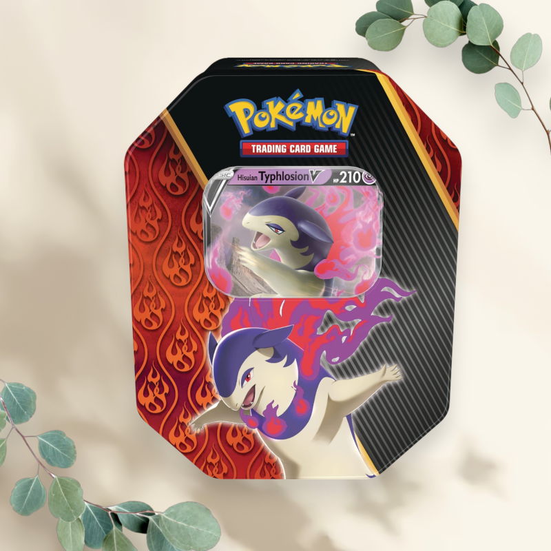 Divergent Powers Tin Box Hisuian Typhlosion - Pokémon