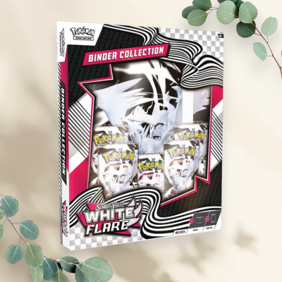 Scarlet & Violet White Flare Binder Collection - Pokémon Scarlet & Violet White Flare Binder Collection - Pokémon