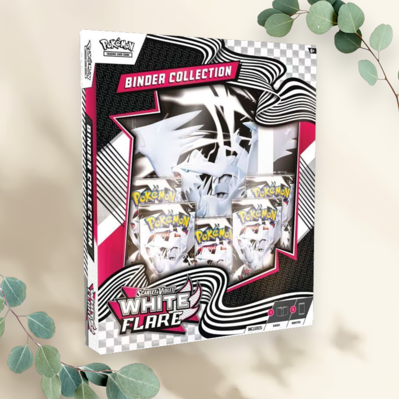 Scarlet & Violet White Flare Binder Collection - Pokémon