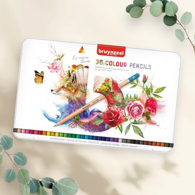 Expression Kleur Potloden 36 stuks - Bruynzeel Expression Kleur Potloden 36 stuks - Bruynzeel