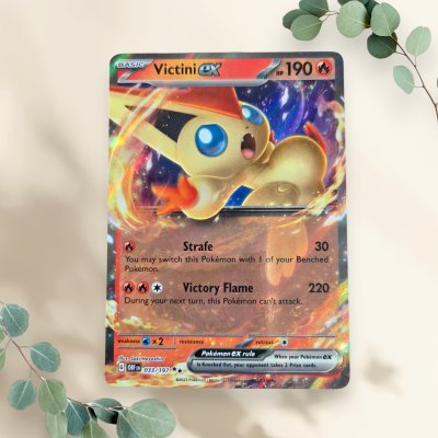 Victini EX 2023 Obsidian Flames 033/197 - Pokémon Victini EX 2023 Obsidian Flames 033/197 - Pokémon