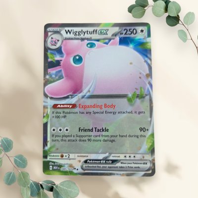 Wigglytuff EX 2023 151 040/165 - Pokémon Wigglytuff EX 2023 151 040/165 - Pokémon
