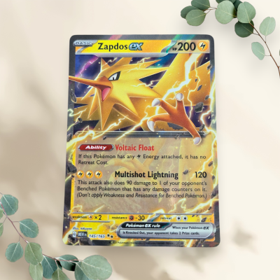 Zapdos EX 2023 151 145/165 - Pokémon Zapdos EX 2023 151 145/165 - Pokémon