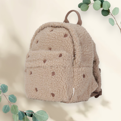 Kinderrugzak Teddy Taupe - Little Dutch