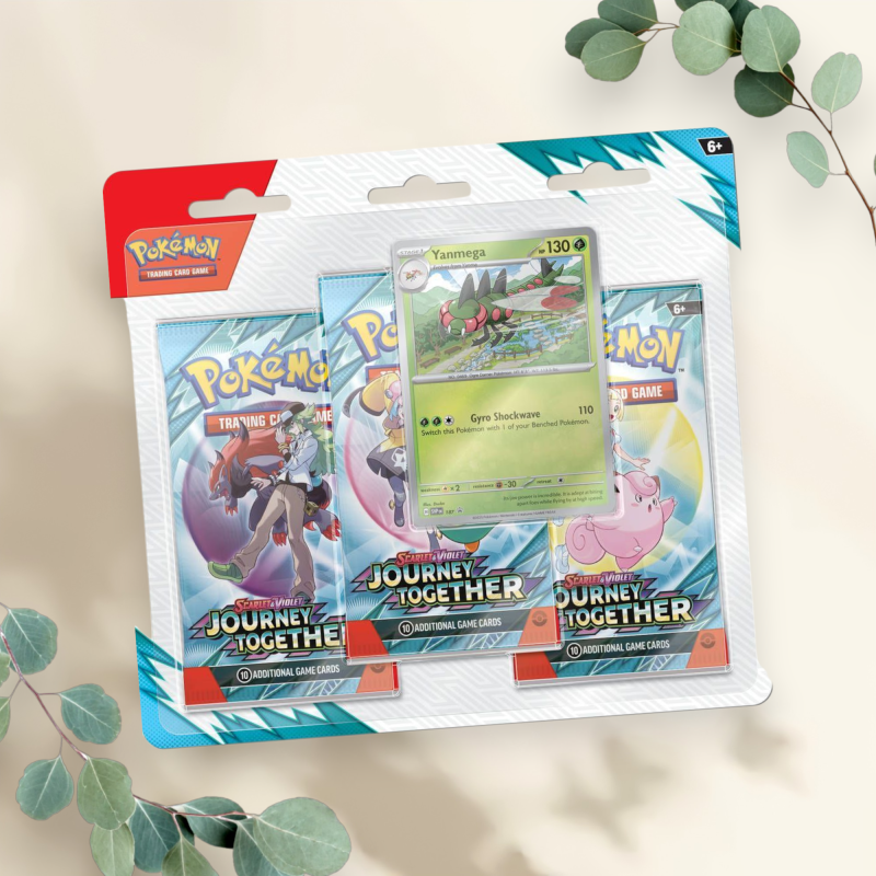 Scarlet & Violet Journey Together 3 Blister Yanmega - Pokémon